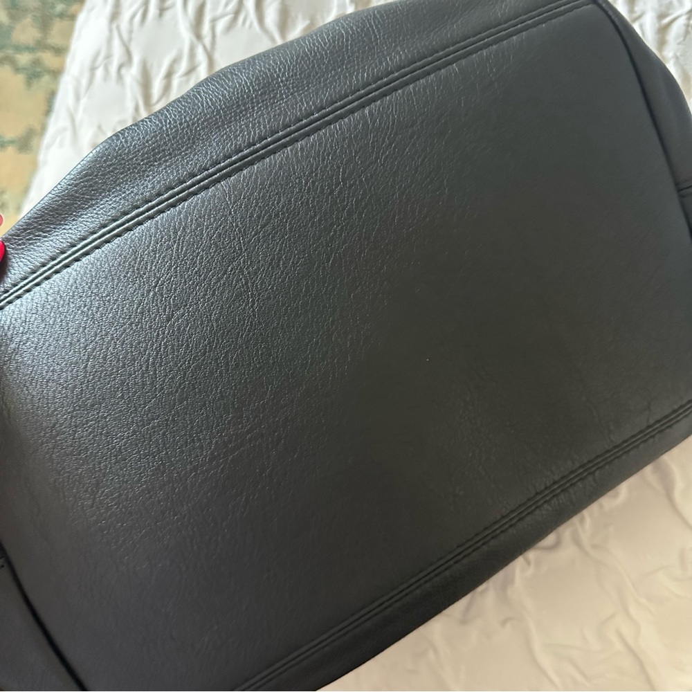 MaxMara Black Leather Shoulder Bag - Picture 4 of 15